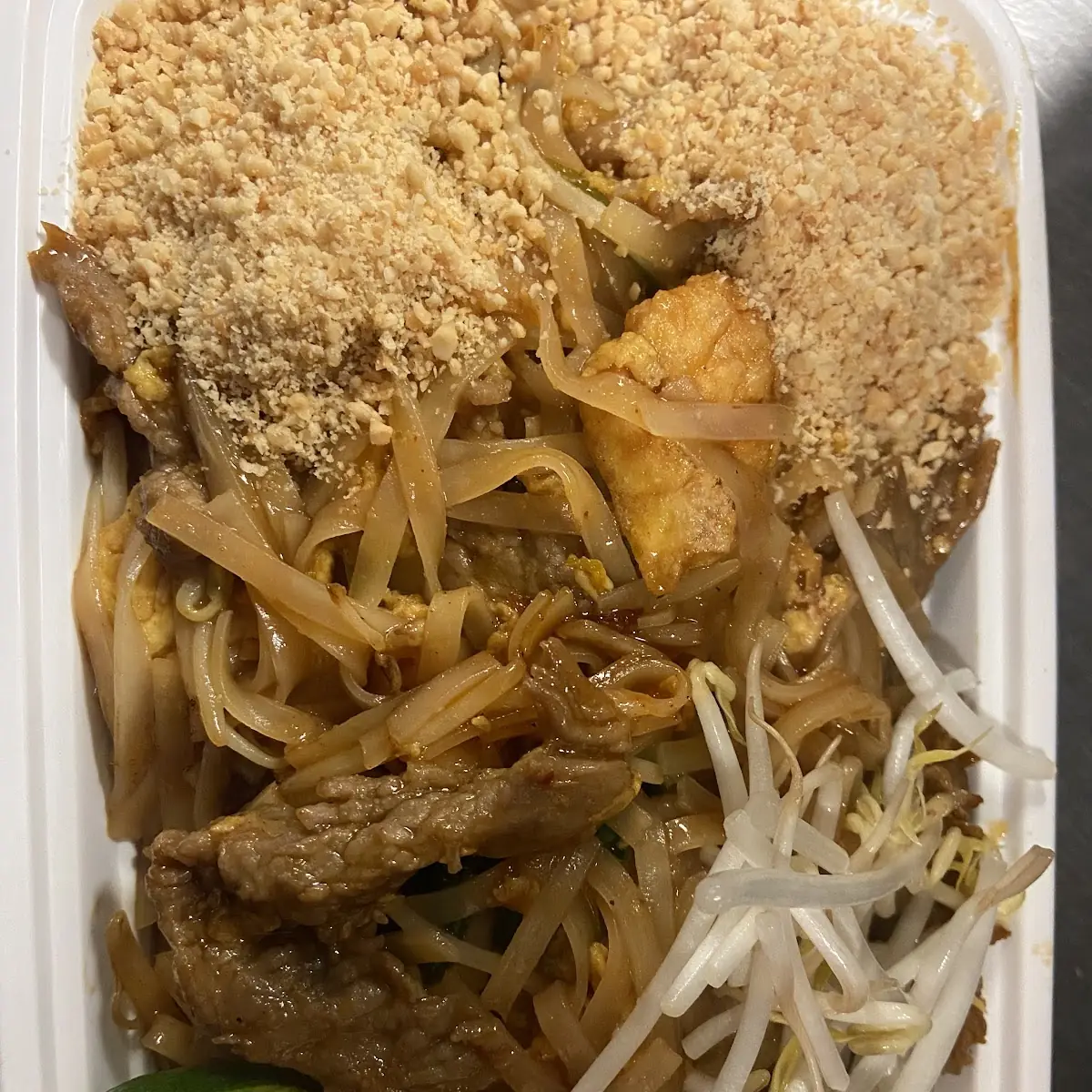 Beef Pad Thai