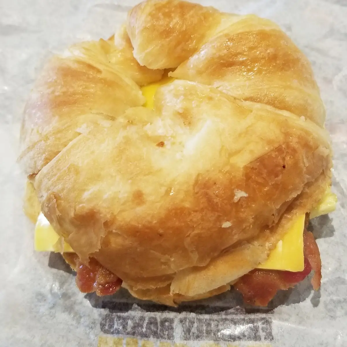 Bacon Egg and Cheese Croissant