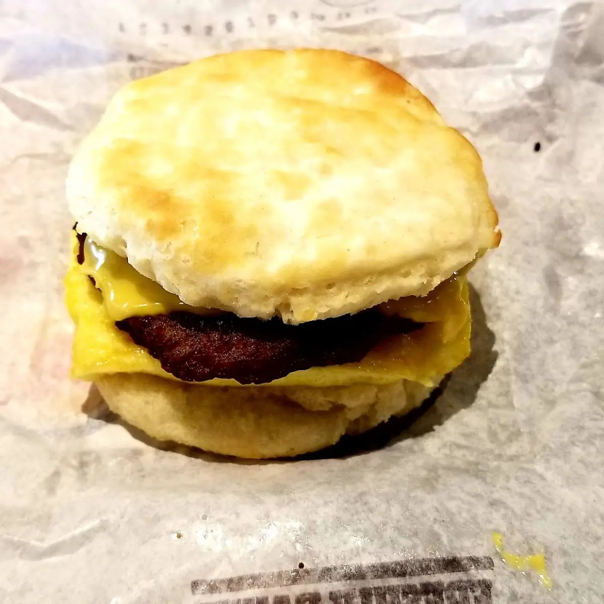 Sausage Egg & Cheese Biscuit