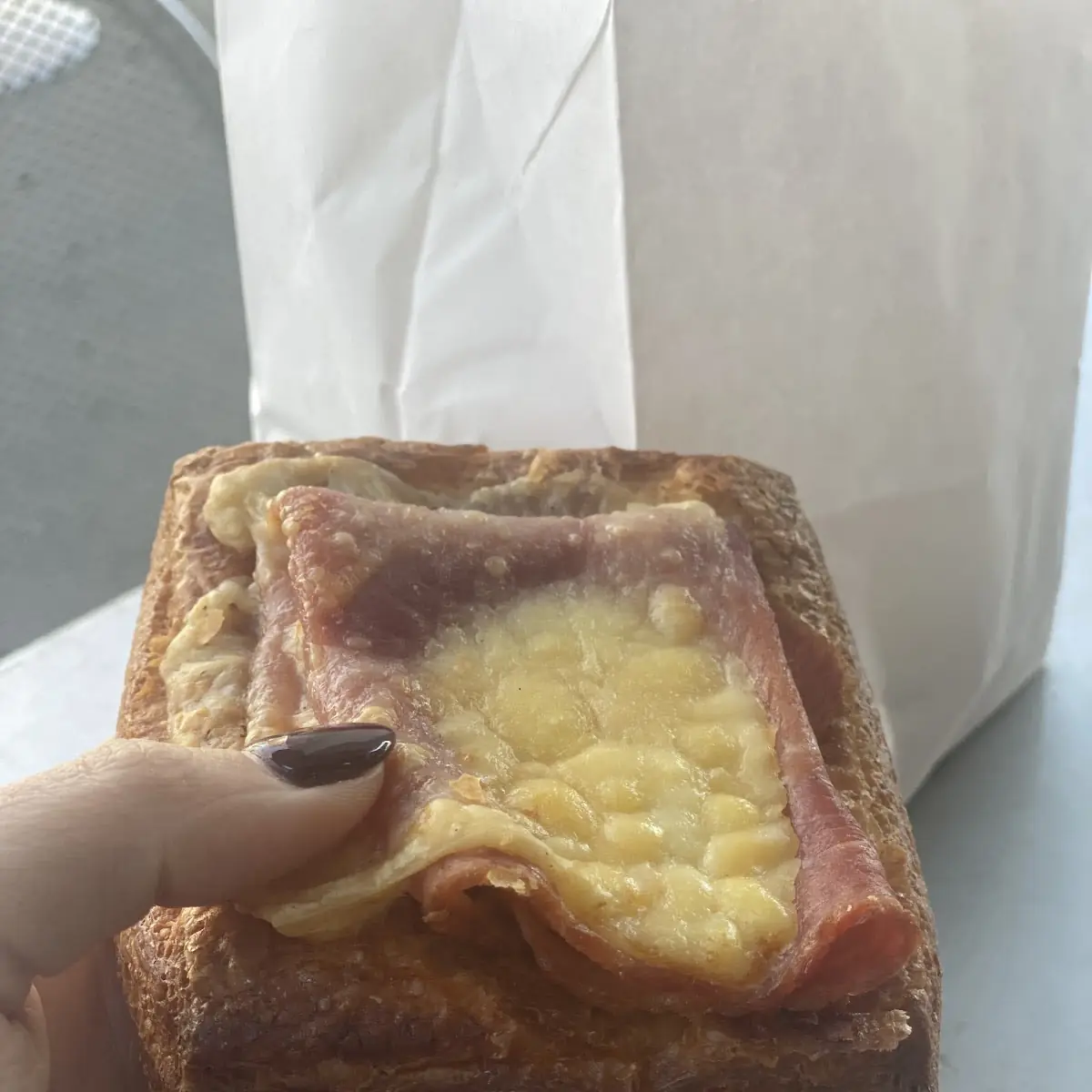 Ham and Cheese Croissant