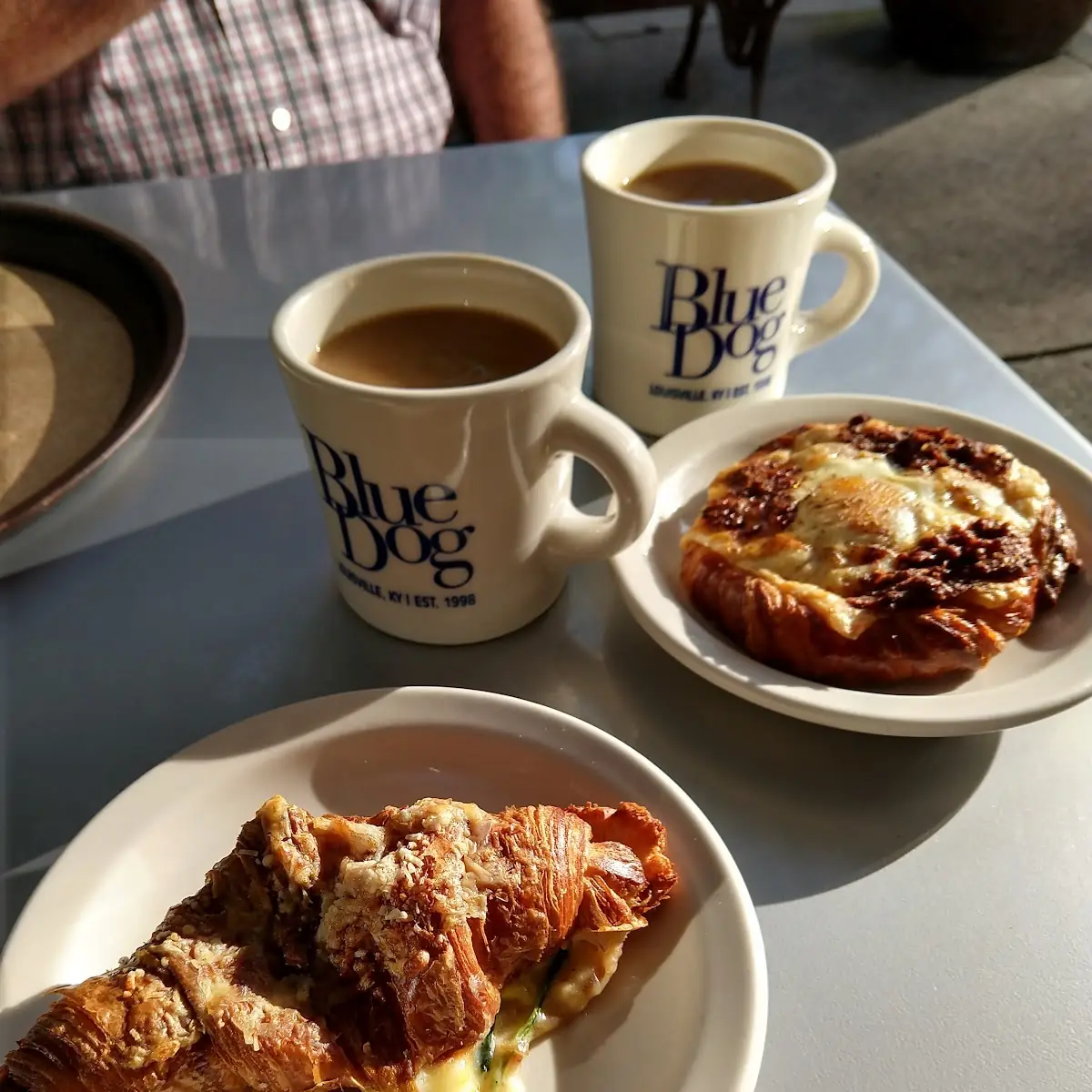 Spinach Egg Croissant and Chorizo Egg Croissant