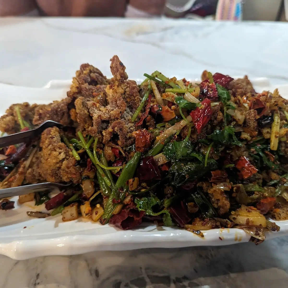 Three Pepper Chicken