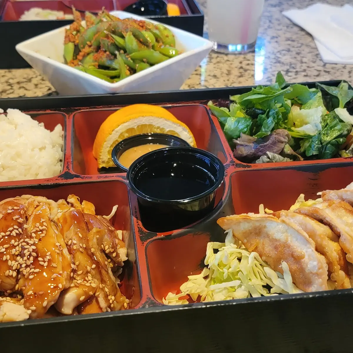 Salmon Teriyaki Bento Box