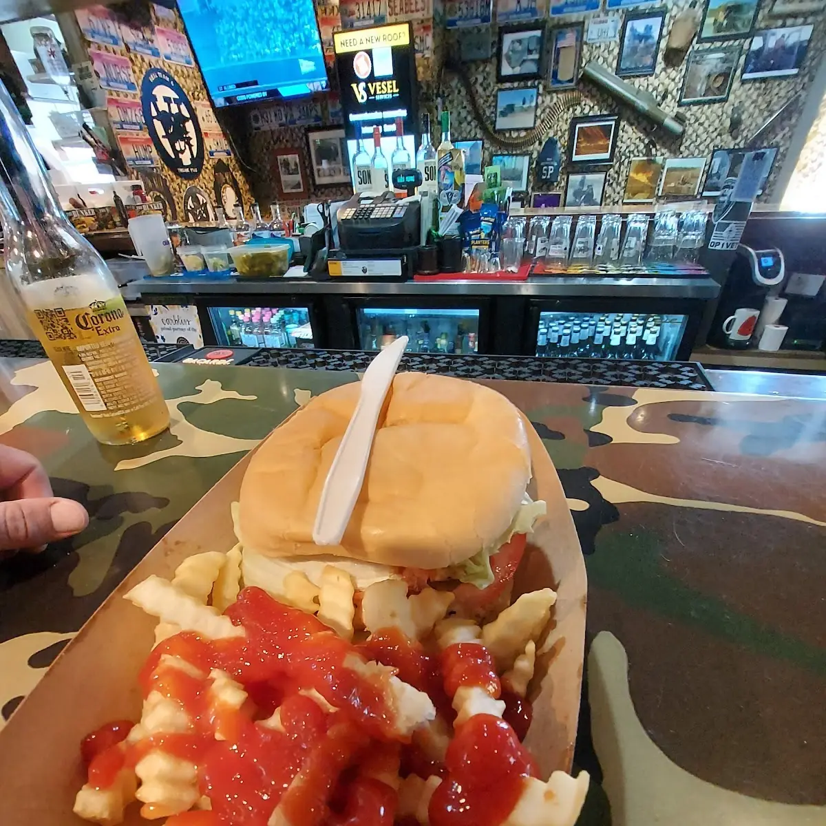 Peanut Butter Jelly Burger