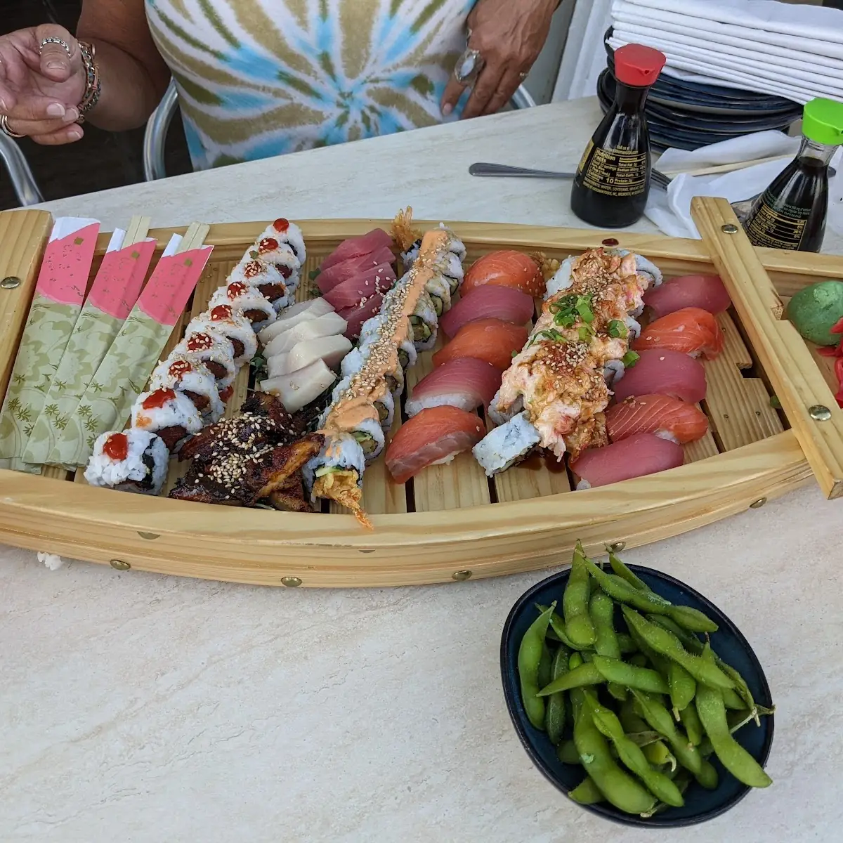 Sushi and Sashimi Combination