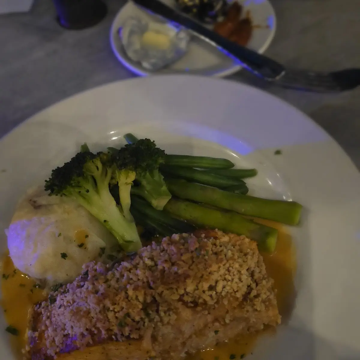 Cashew Crusted Salmon