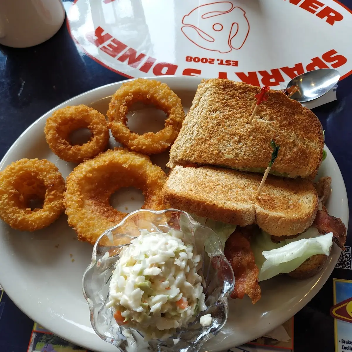 blt with Onion Rings