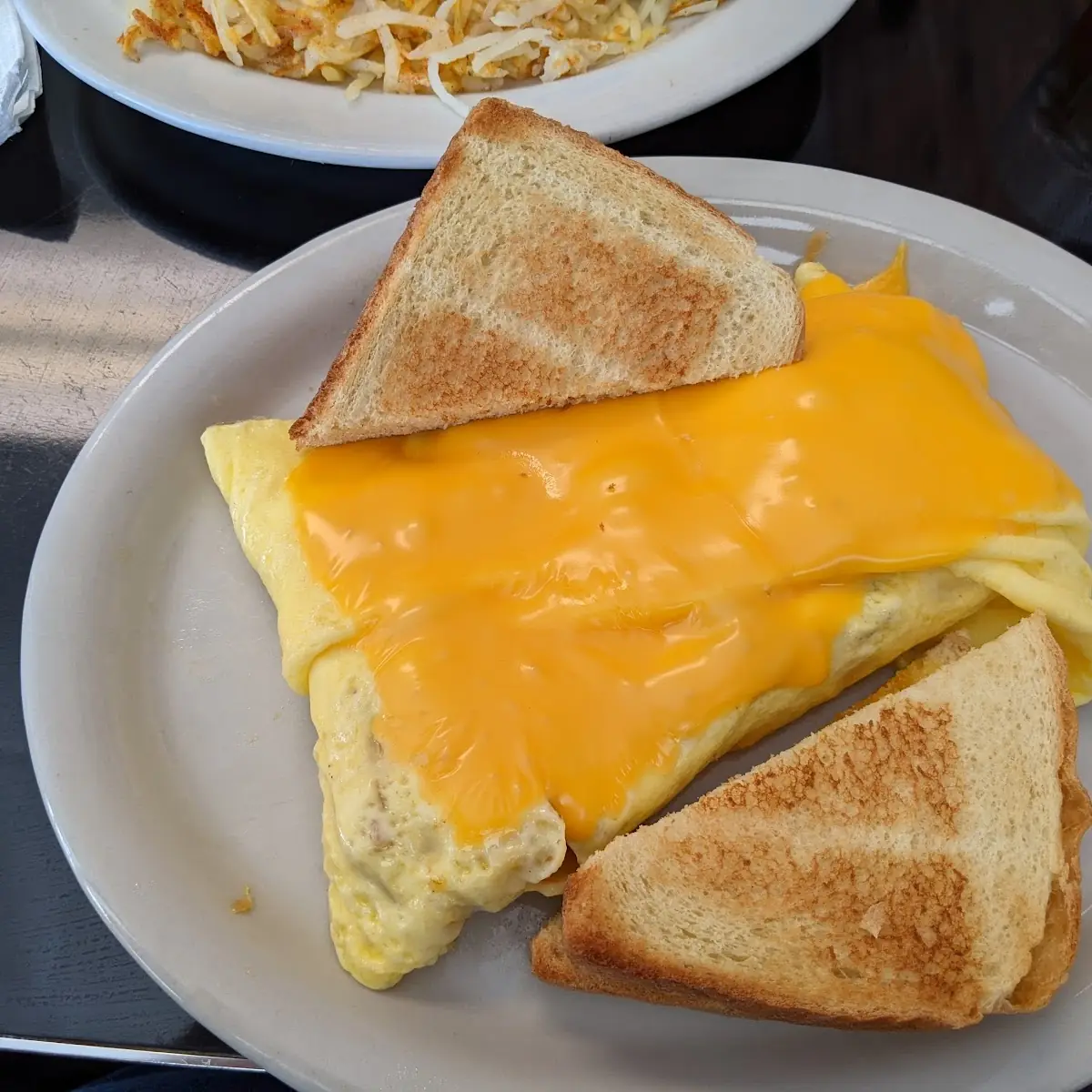 Ham and Cheese Omelette