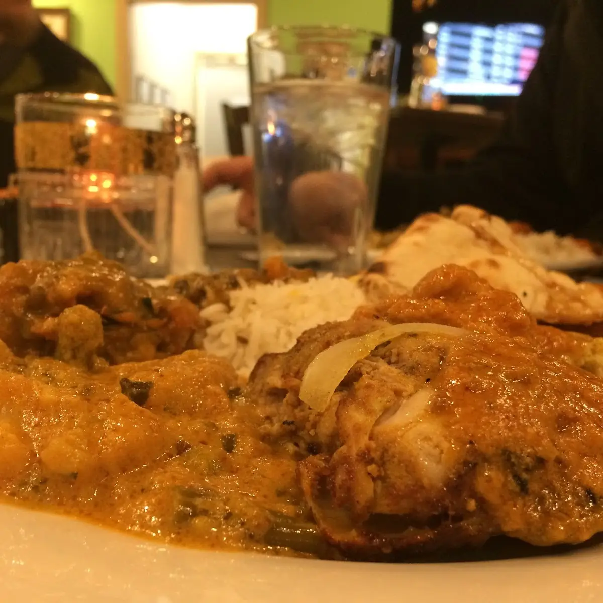 Rice with Tandoori Chicken