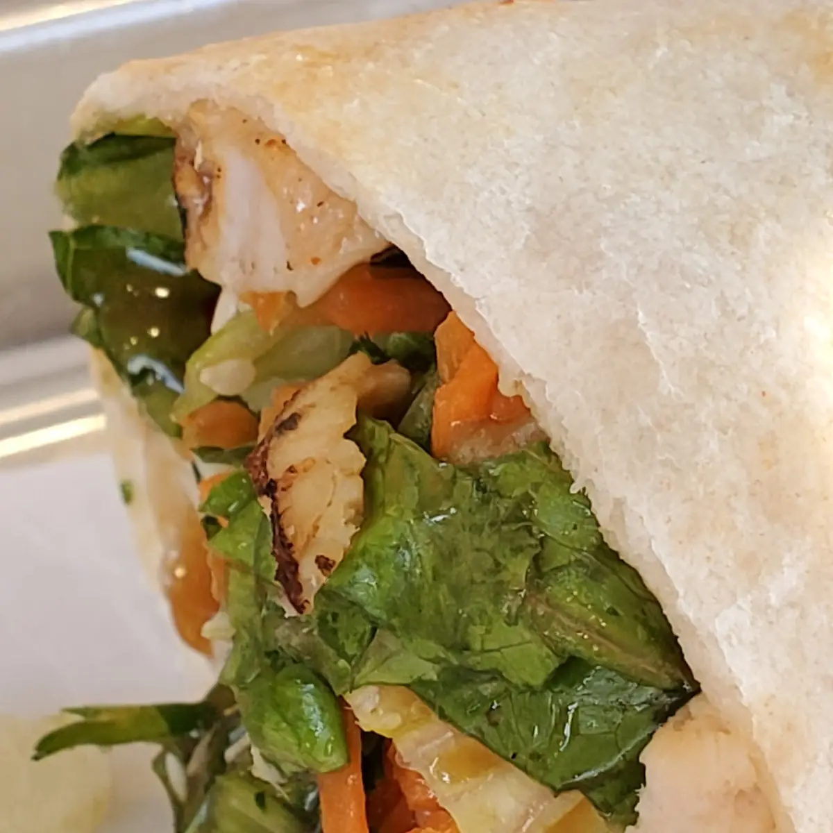Thai Chicken Wrap