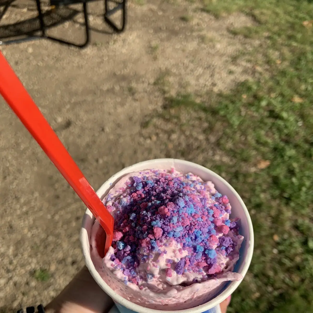 Cotton Candy Blizzard Treat