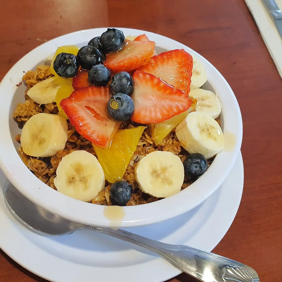 Acai Fresh Fruit Waffle Dine-In Only