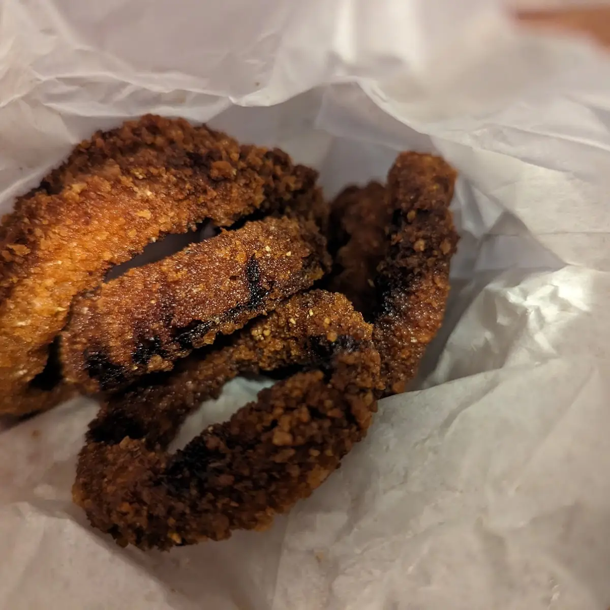 Burnt Onion Rings
