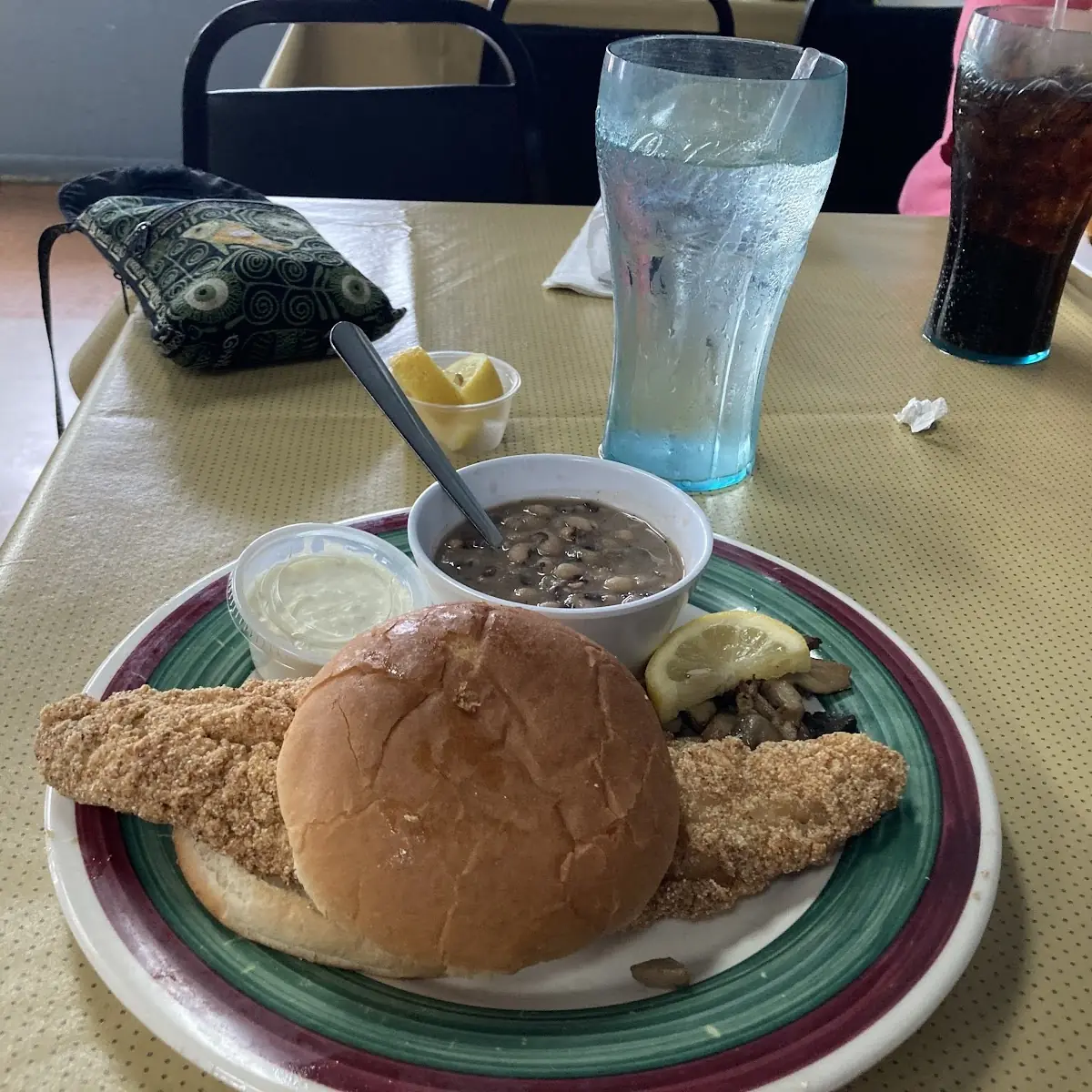 Fish Sandwich with Tarter Sauce