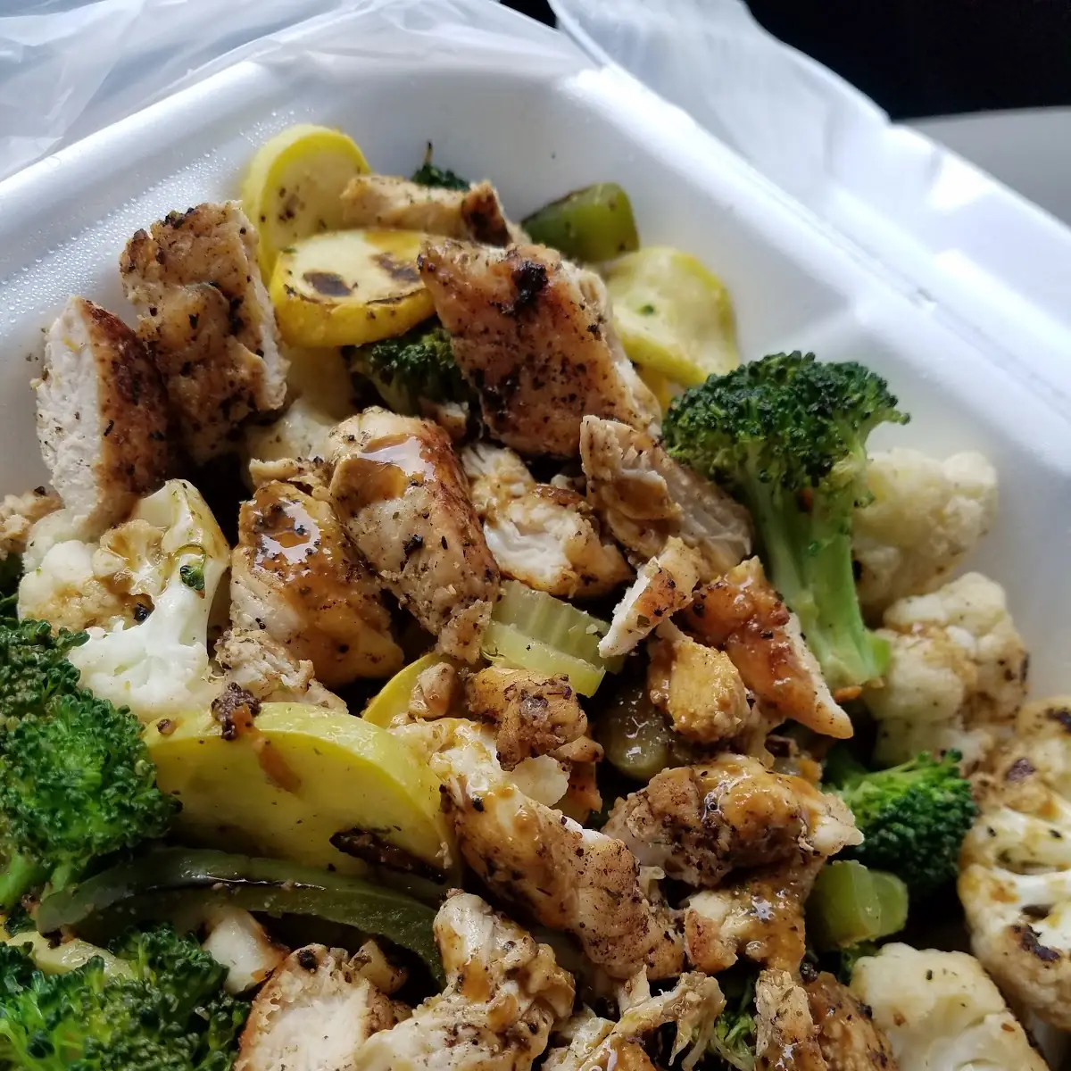 Grilled or Fried Chicken Salad