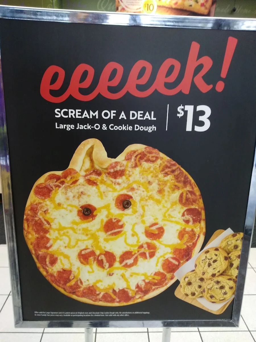 Jack O'Lantern Pepperoni Pizza