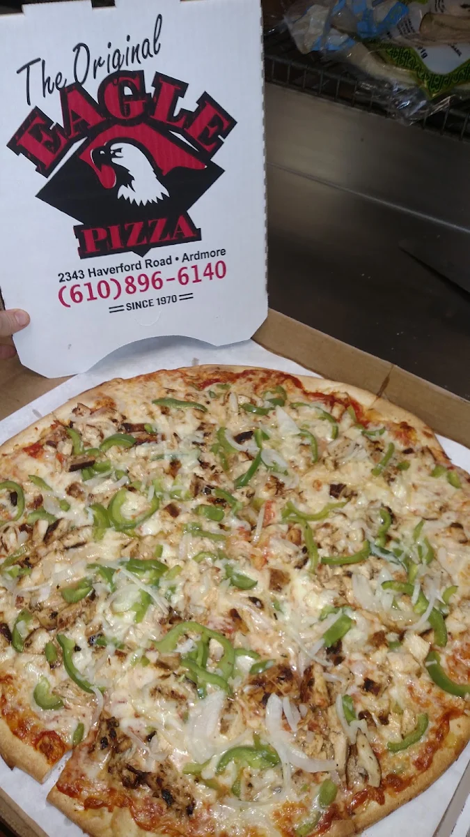 Grilled Chicken Pizza