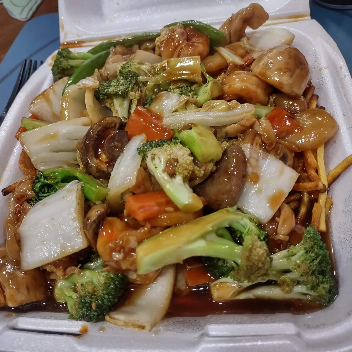 House Special Chow Mein Pan Fried Noodles