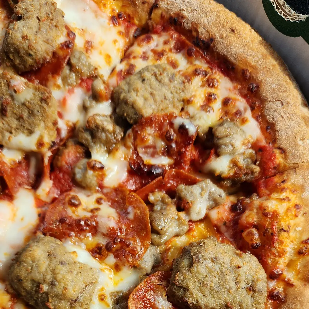 Meatball Pizza