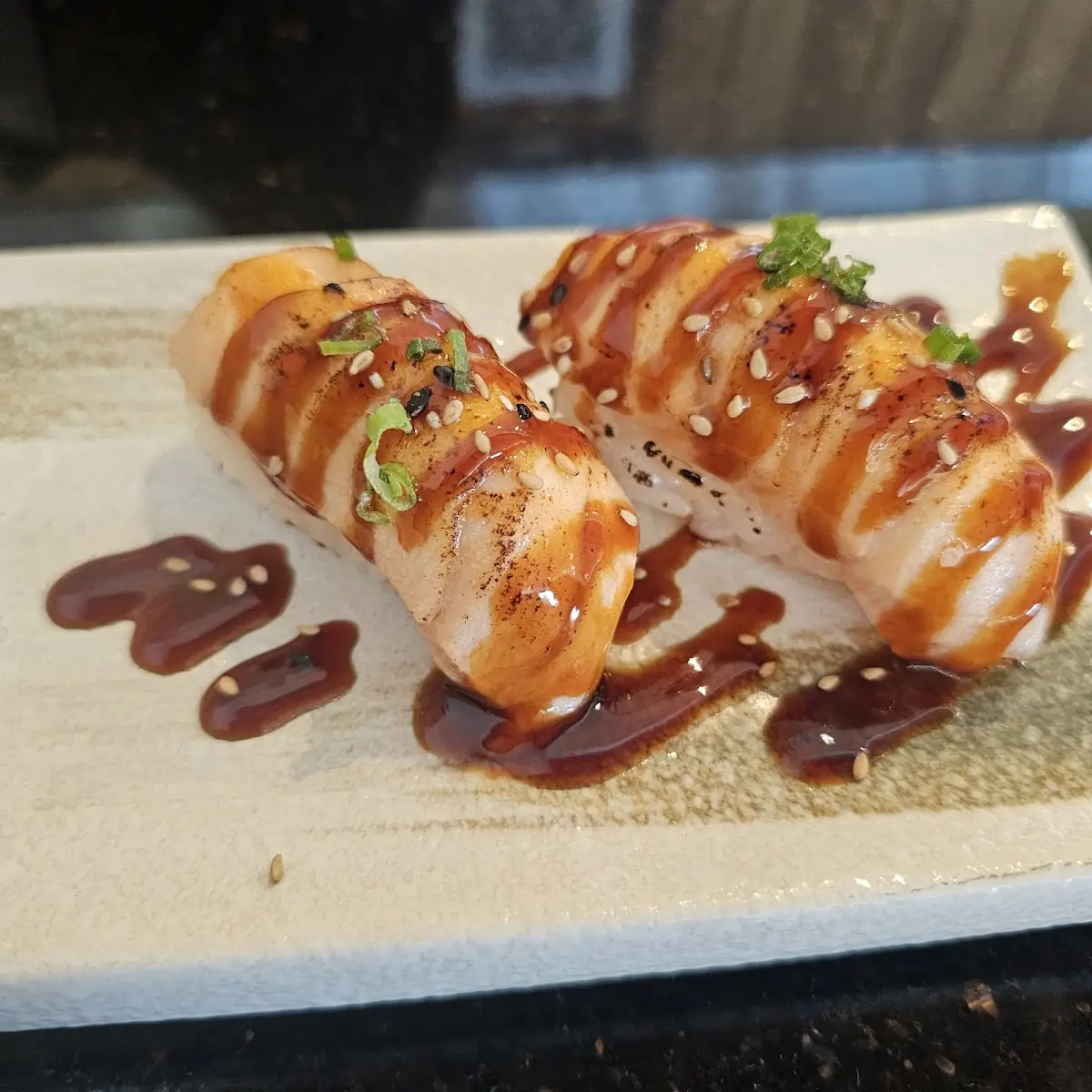 Seared Salmon Sushi