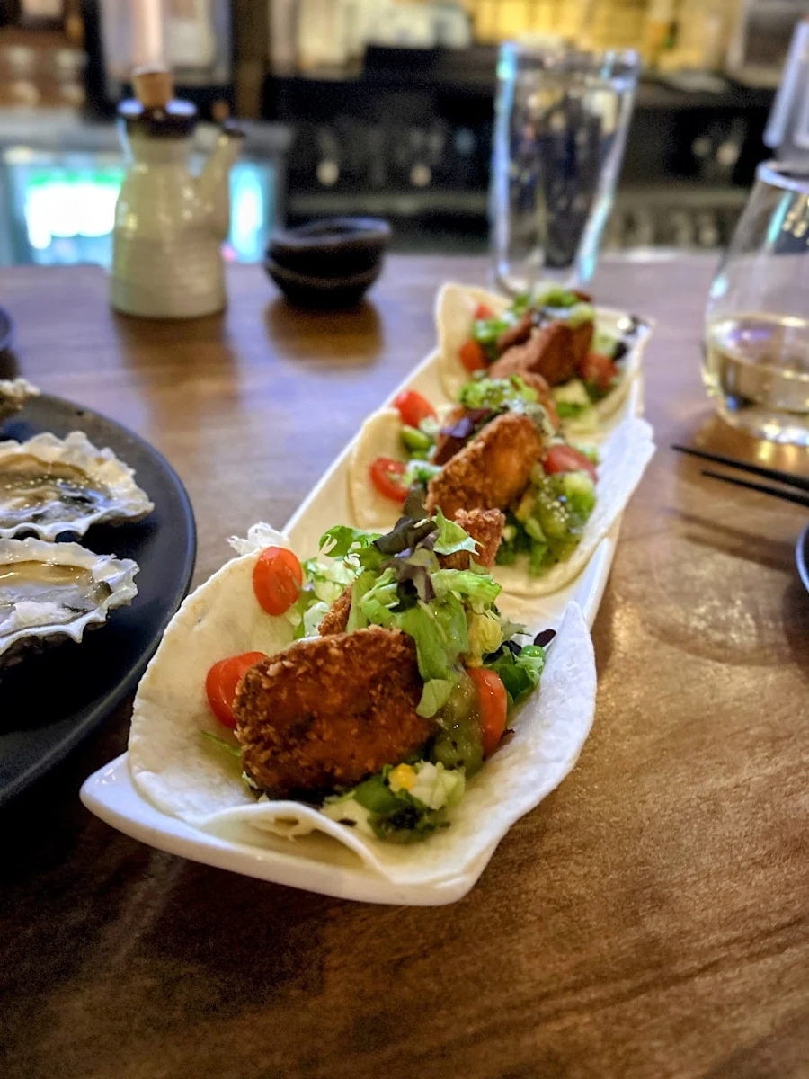 Monk Fish Tacos, Nomé Izakaya (Don Mills)