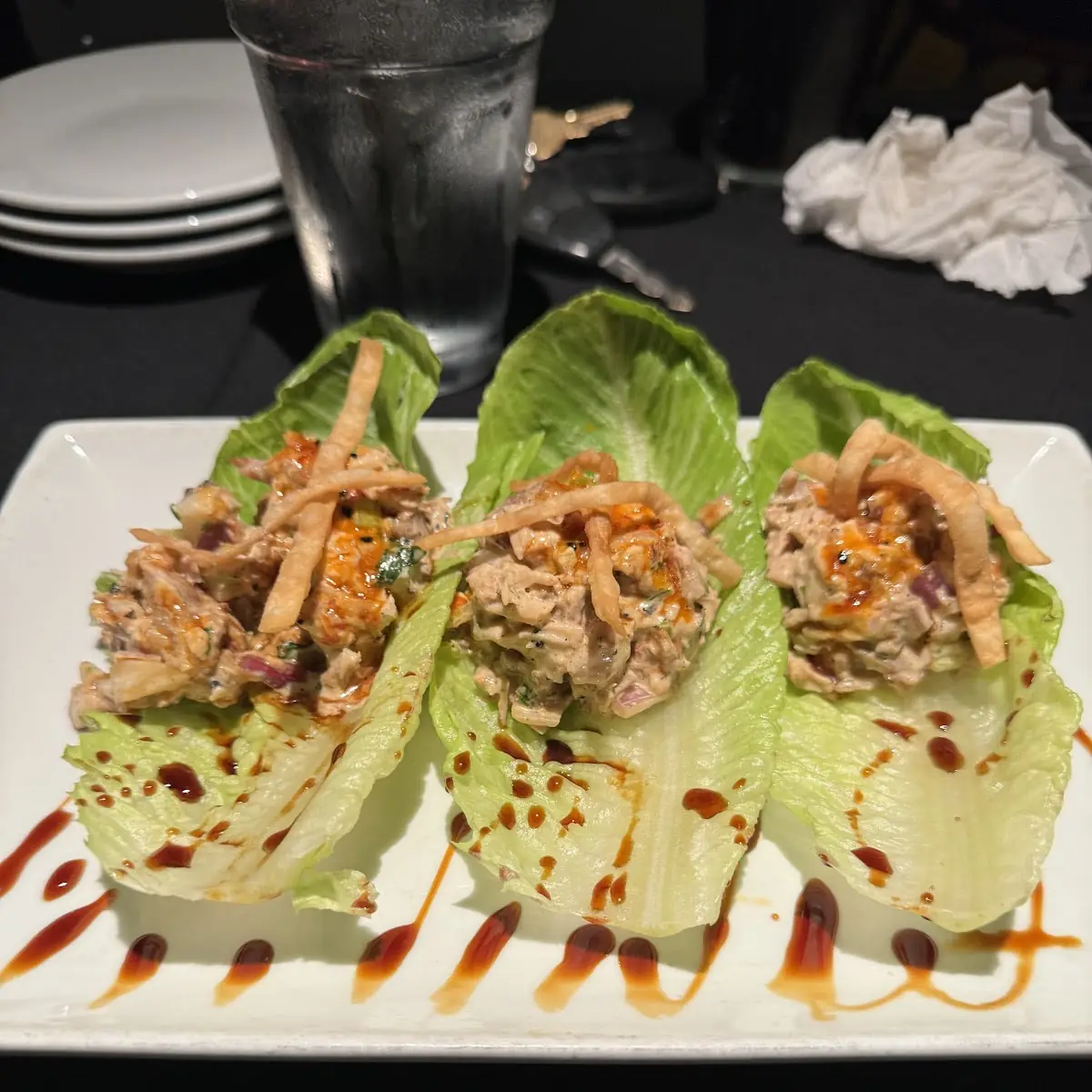 Thai Chicken Lettuce Wrap
