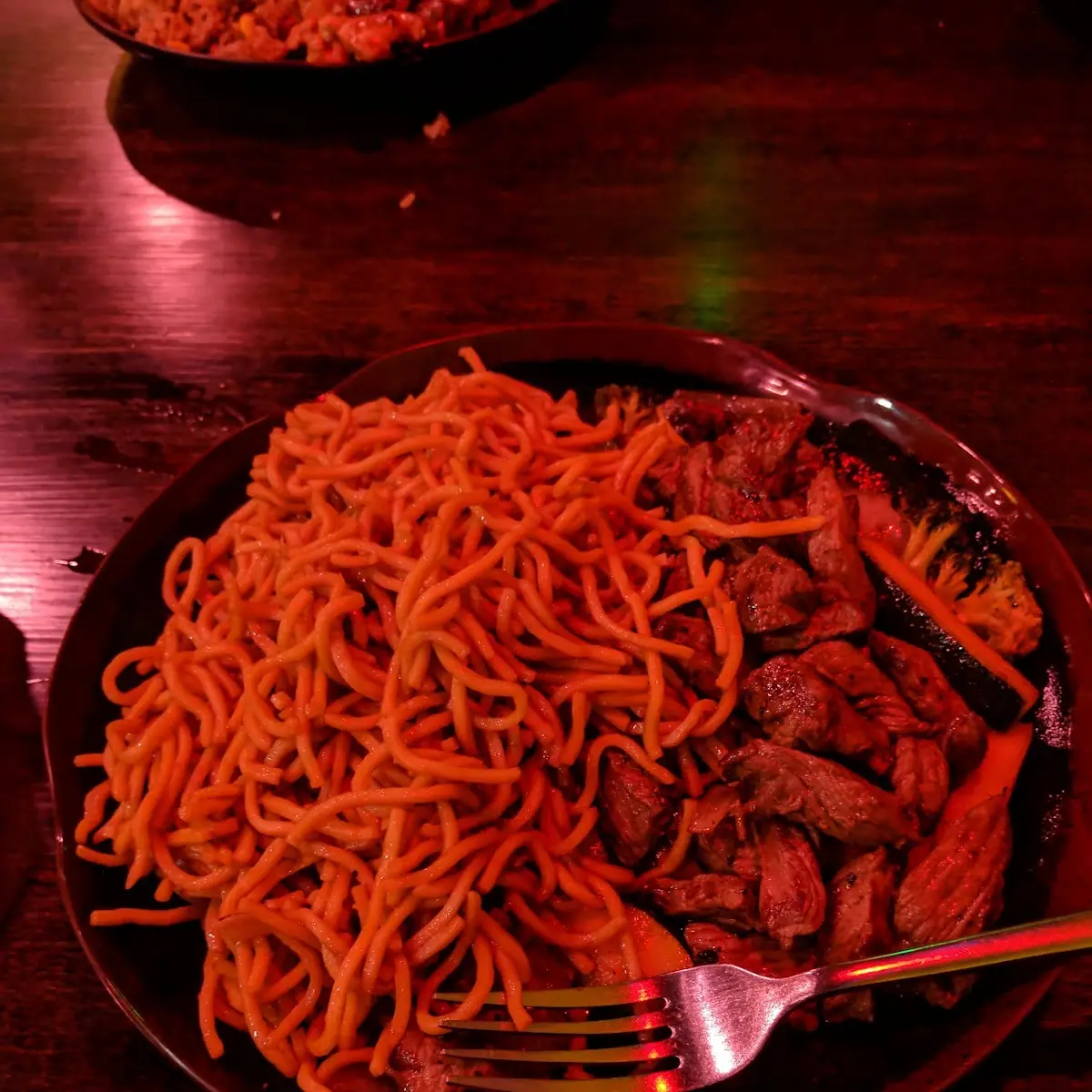 Filet and Lo Mein