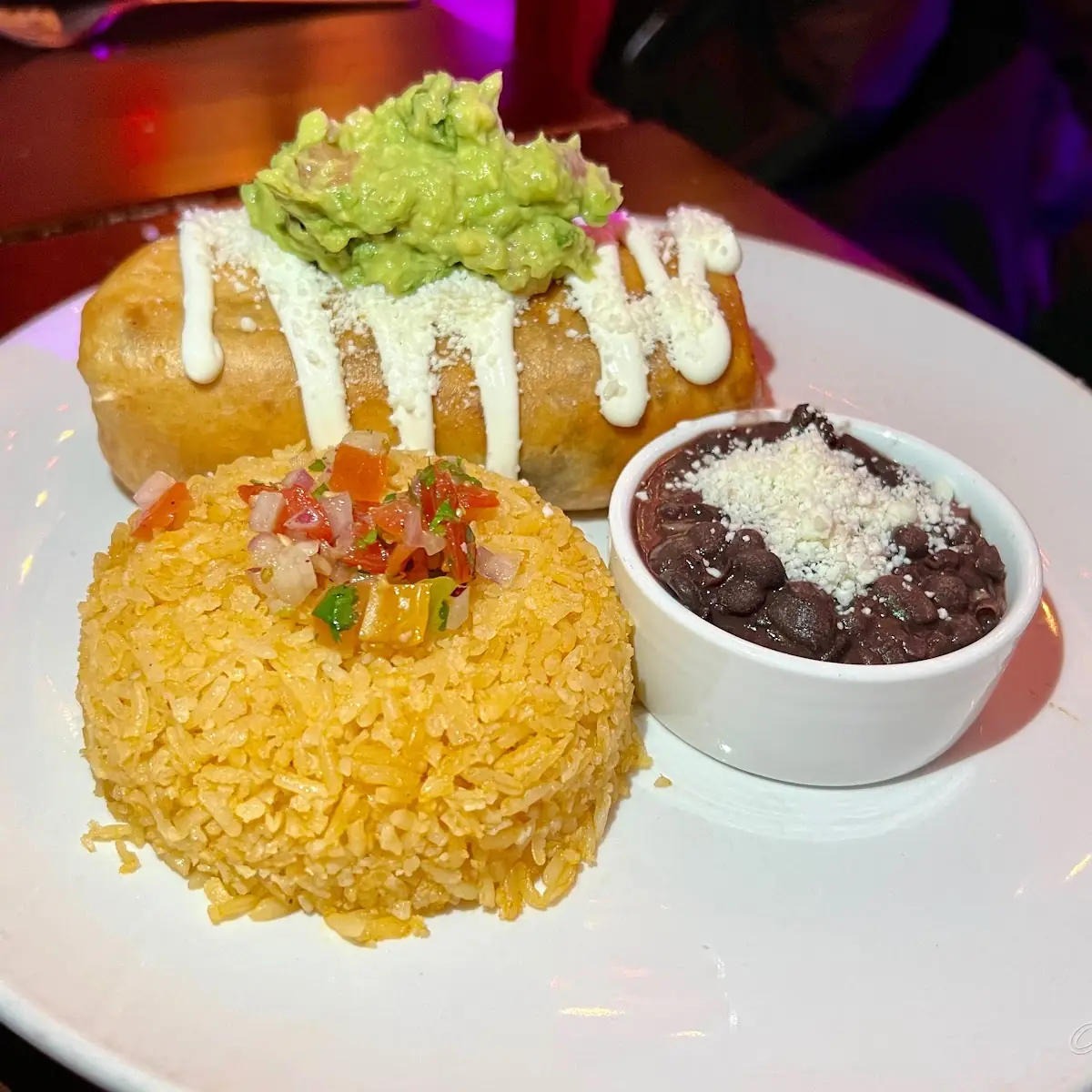 Chimichanga Dinner