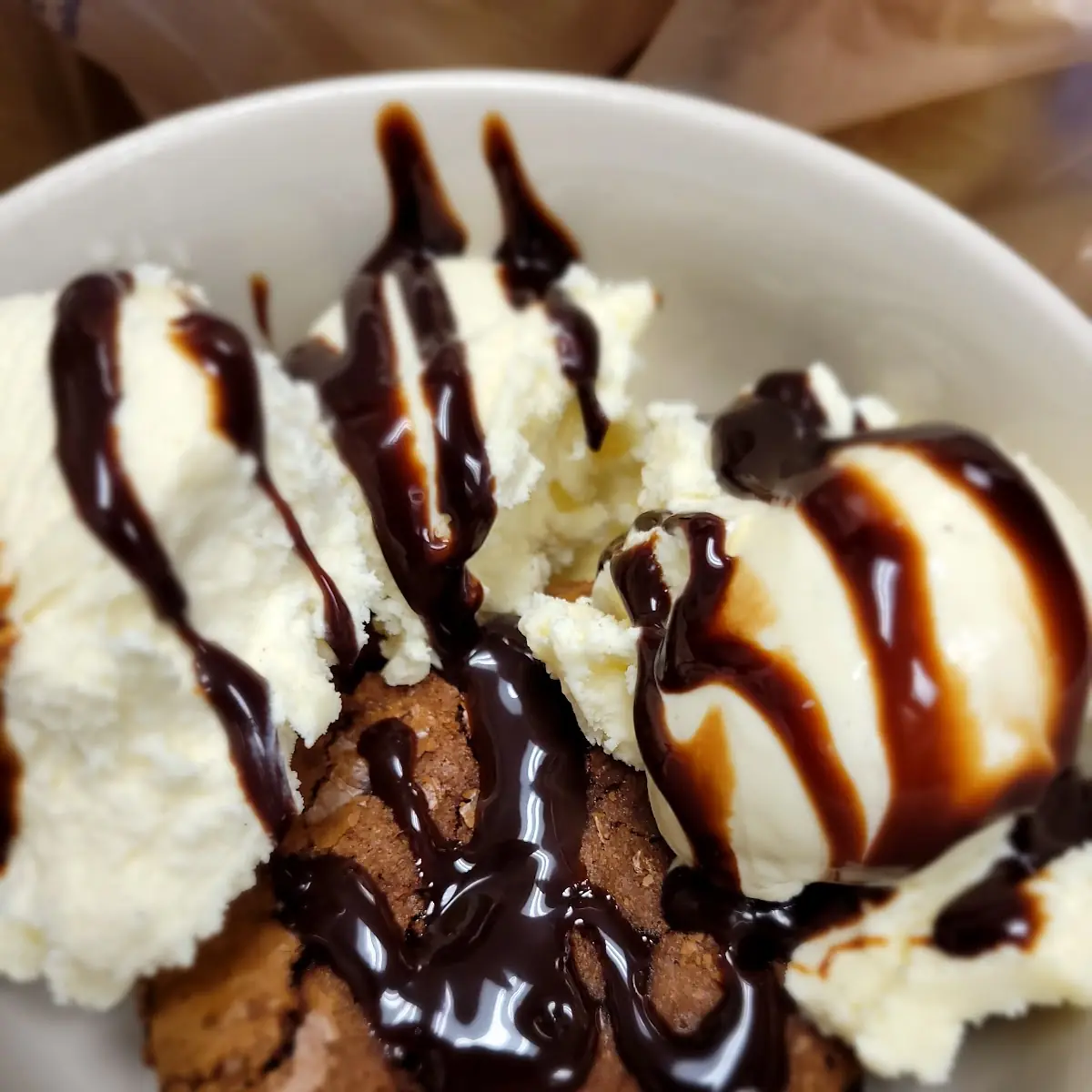 Brownie Sundae