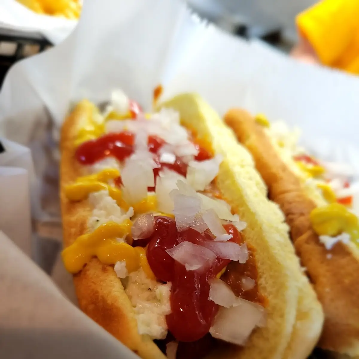 Hot Dog with Chips