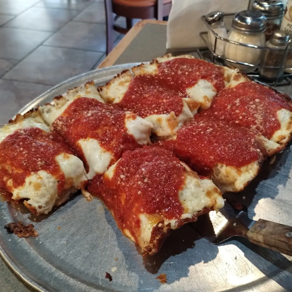 Detroit Style Pizza