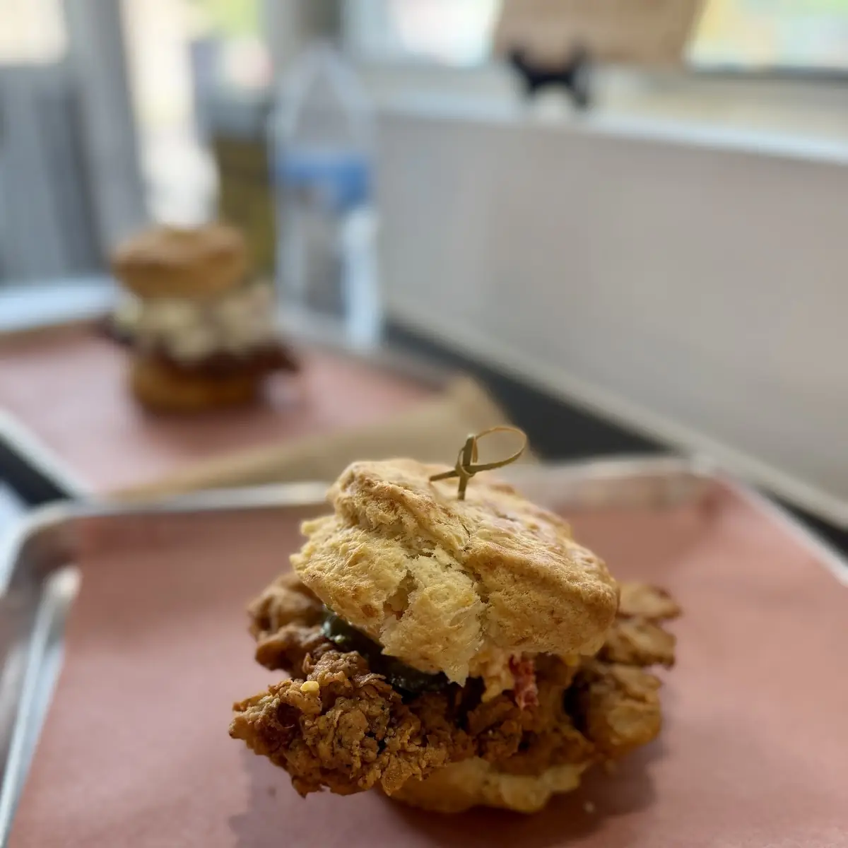 Buttermilk Chicken Biscuit Sandwich