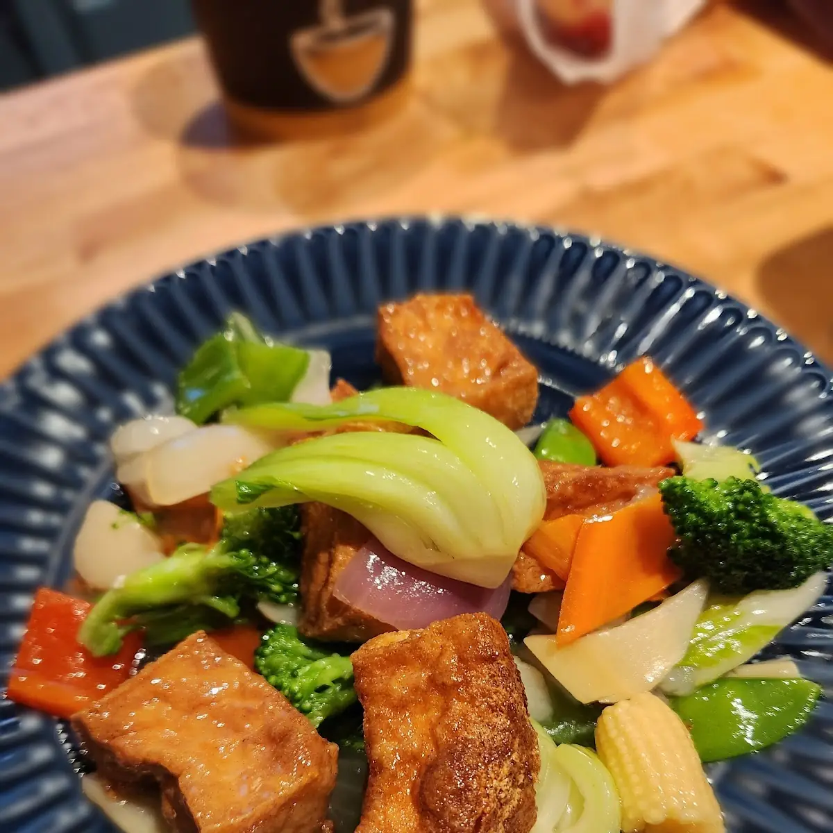 Tofu with Mixed Vegetables with Mixed Vegetables