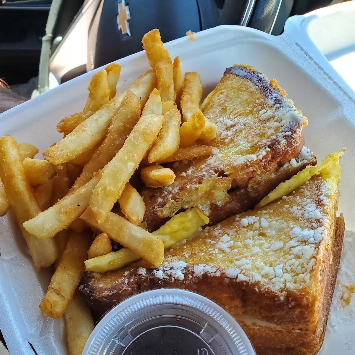 Grilled Cheese and Fries