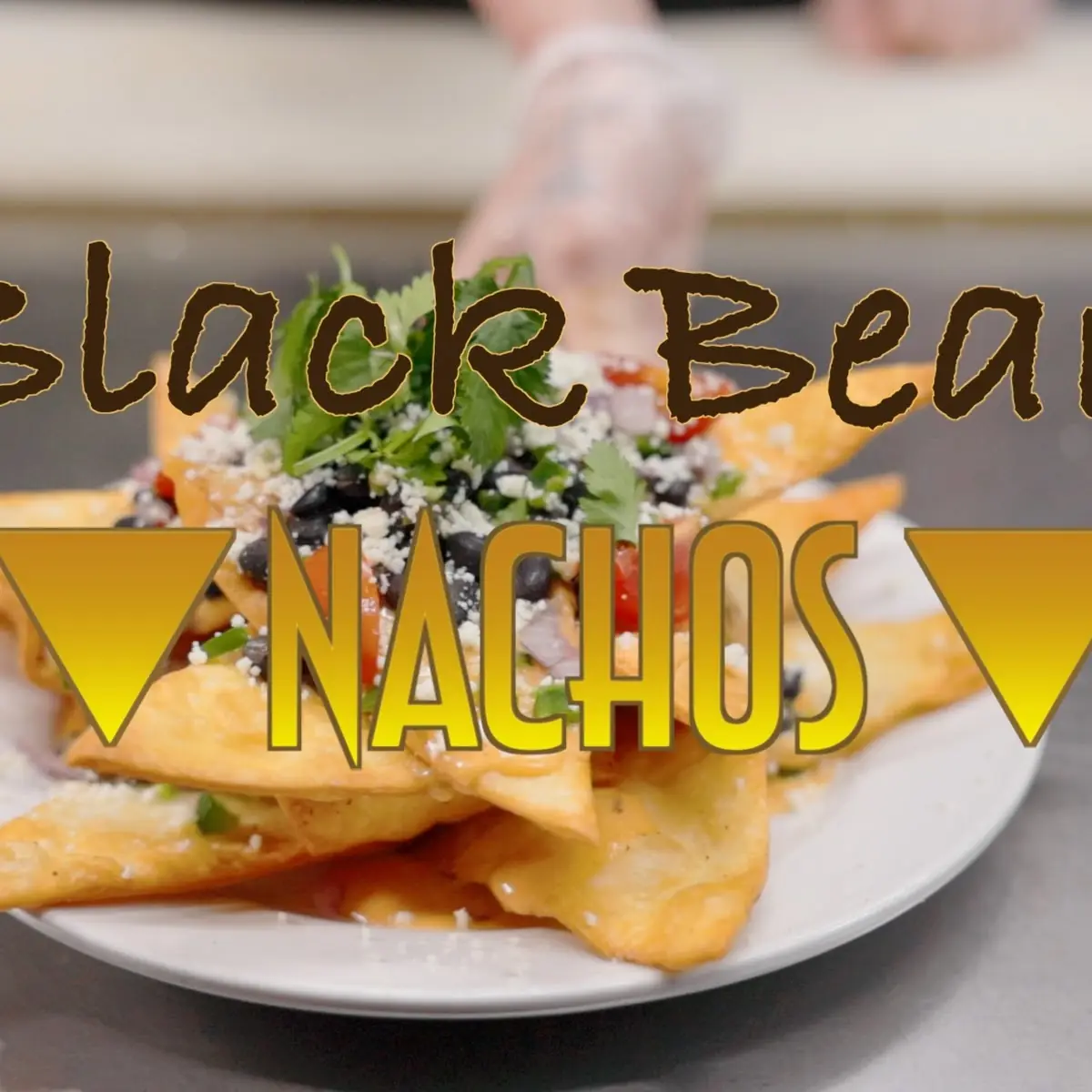 Black Bean Nachos