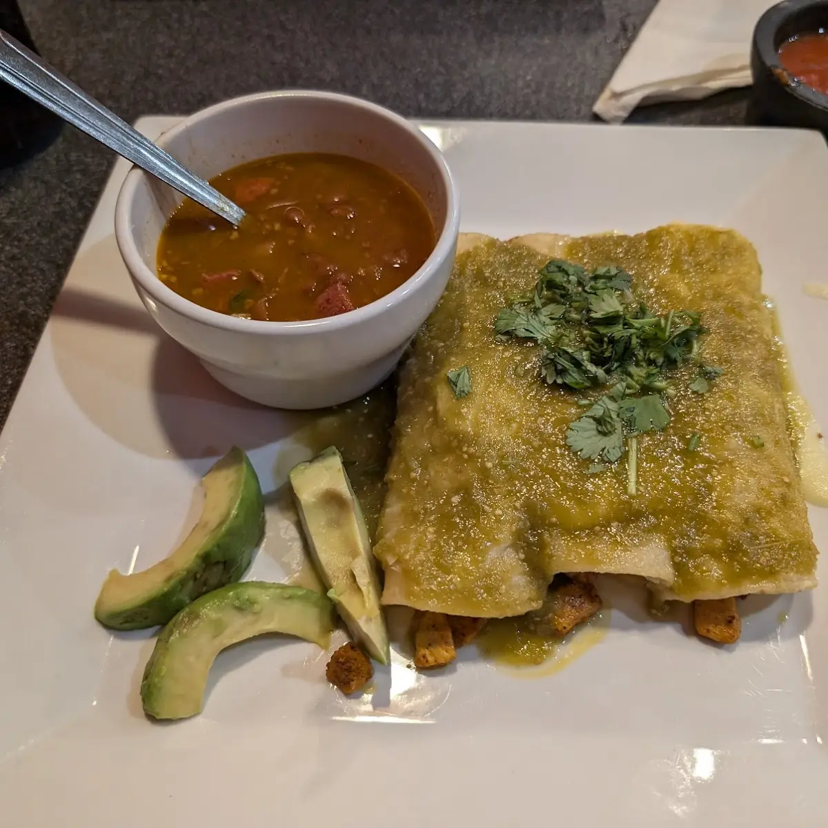 Enchiladas Verdes