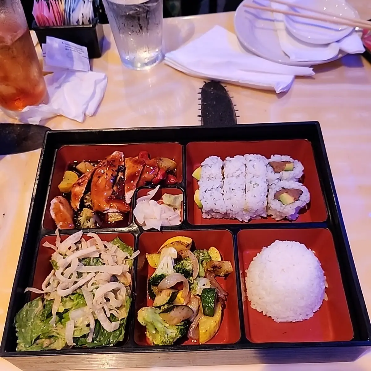 Bento Box Teriyaki Chicken