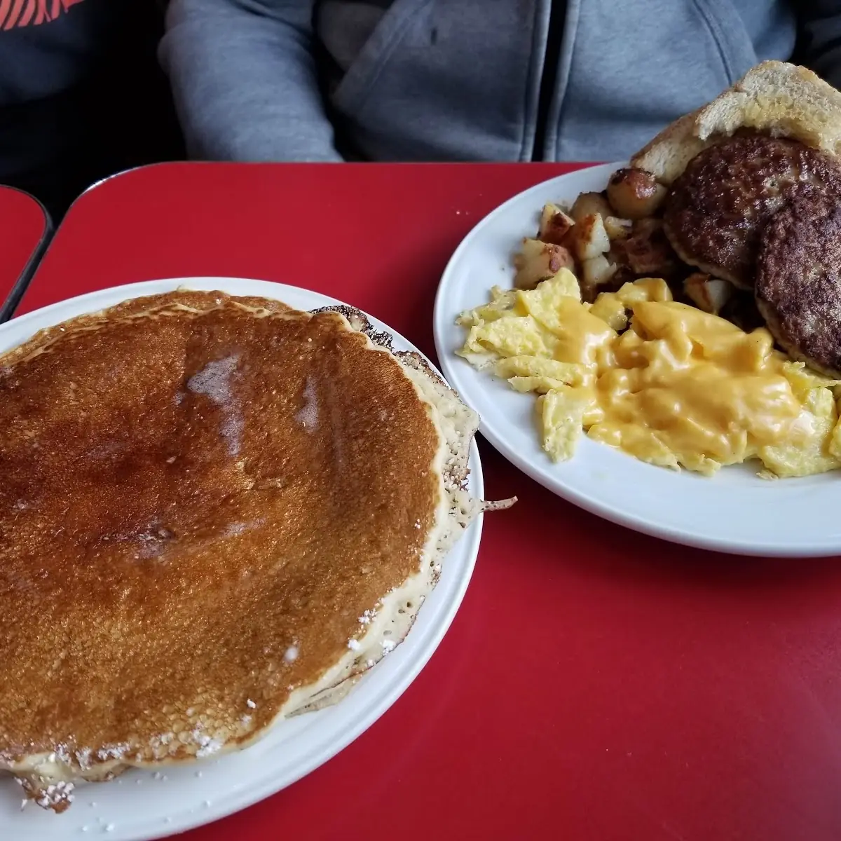 Scrambled Eggs Bacon & Sourdough Toast