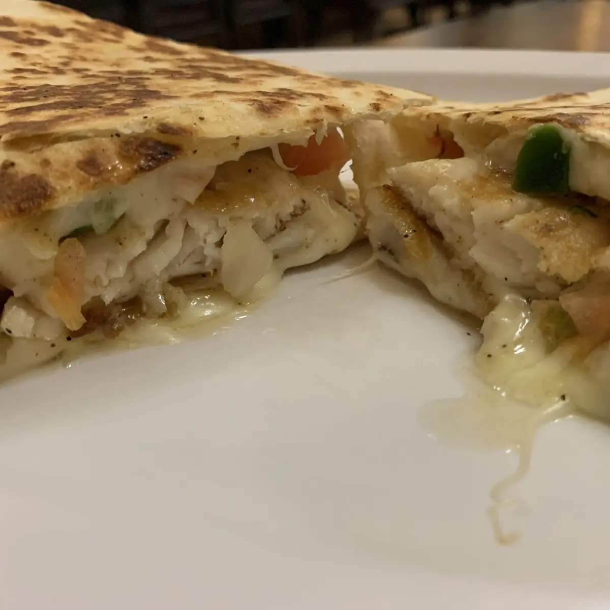 Grilled Tilapia Quesadilla