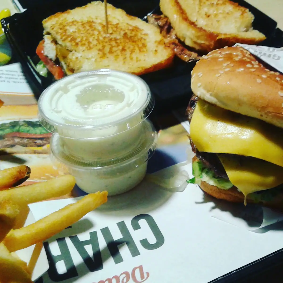 Double Cheese Burger
