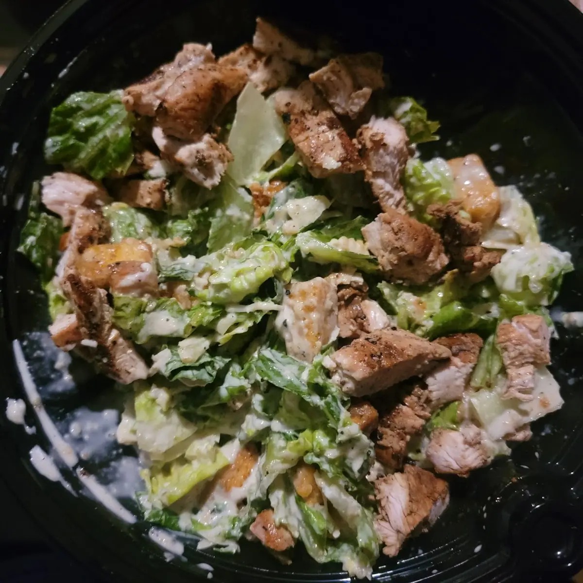 Grill Chicken Caesar Salad
