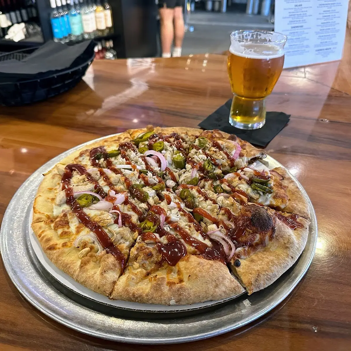 Bourbon Chicken Pizza