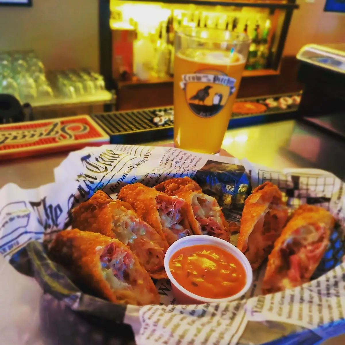 Rueben Egg Rolls