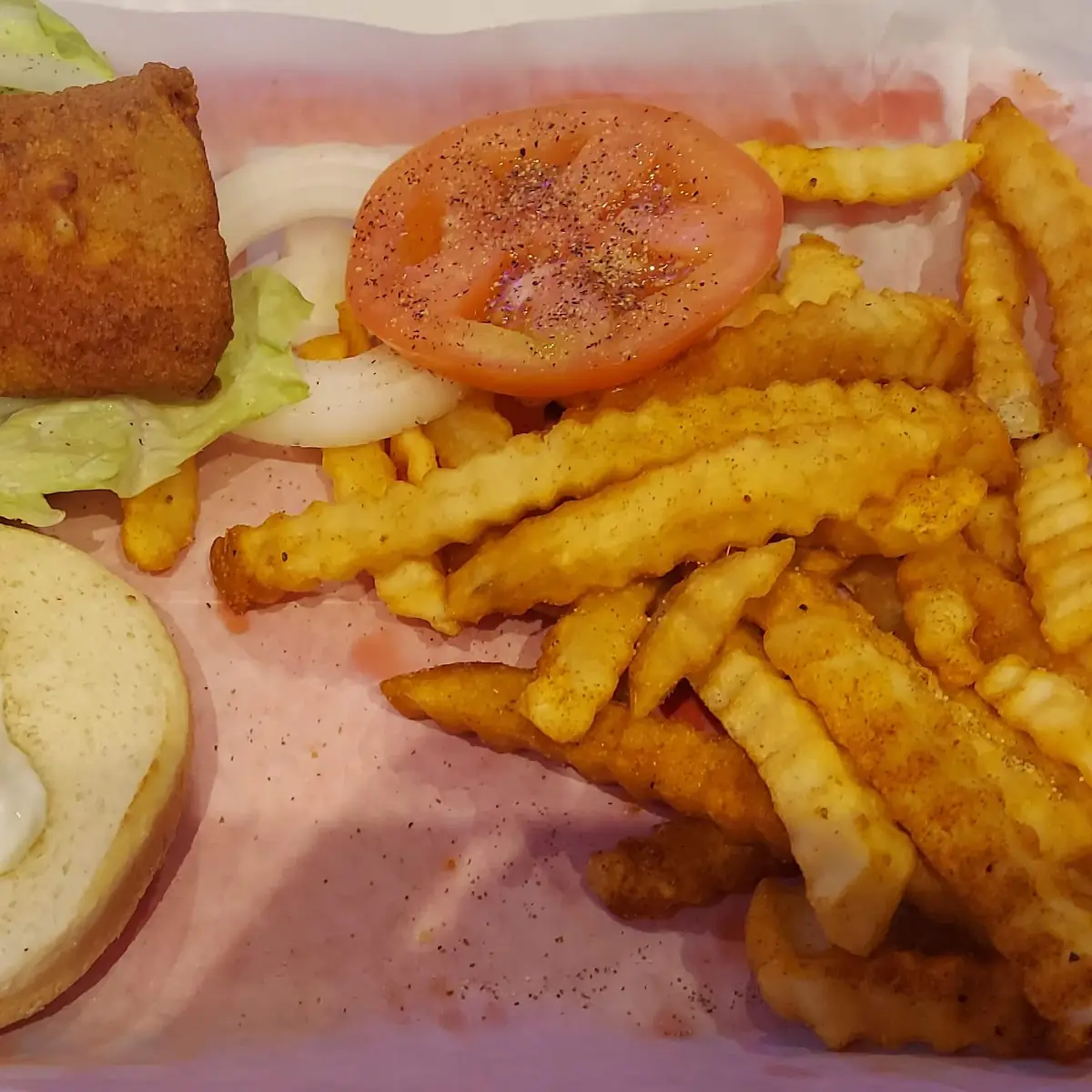 Cod Fish Sandwich