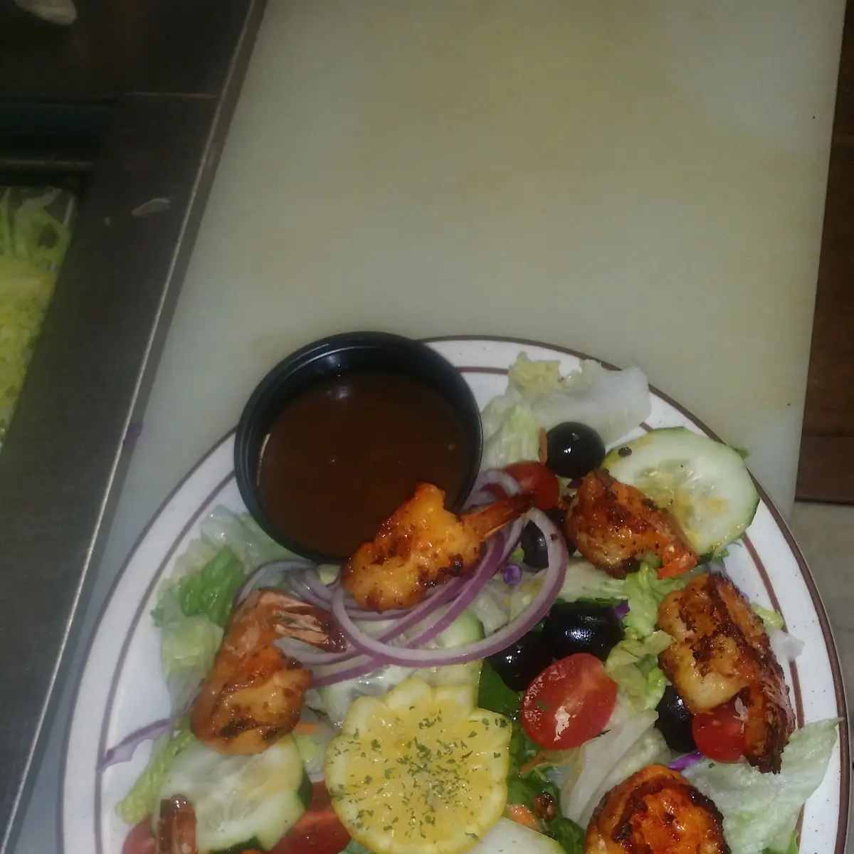 Grilled Shrimp Salad