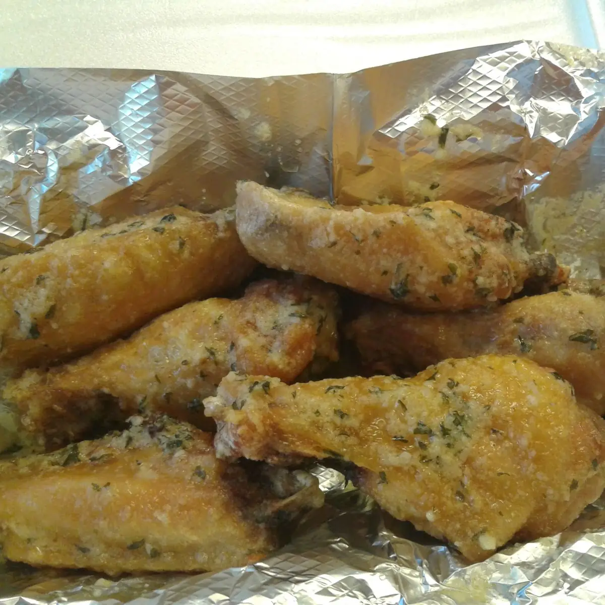 Garlic Parmesan Wings