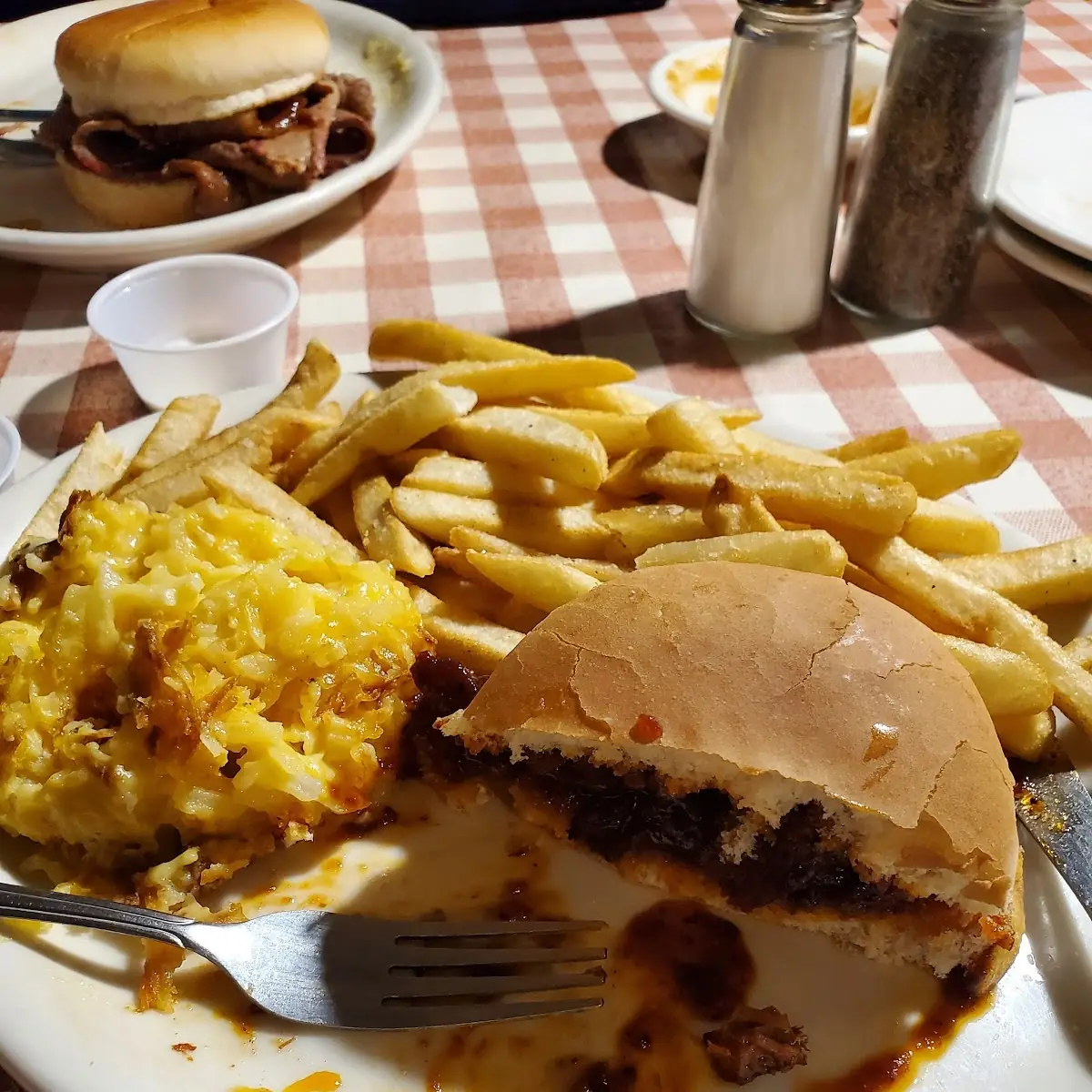 Pulled Pork Sandwich Platter