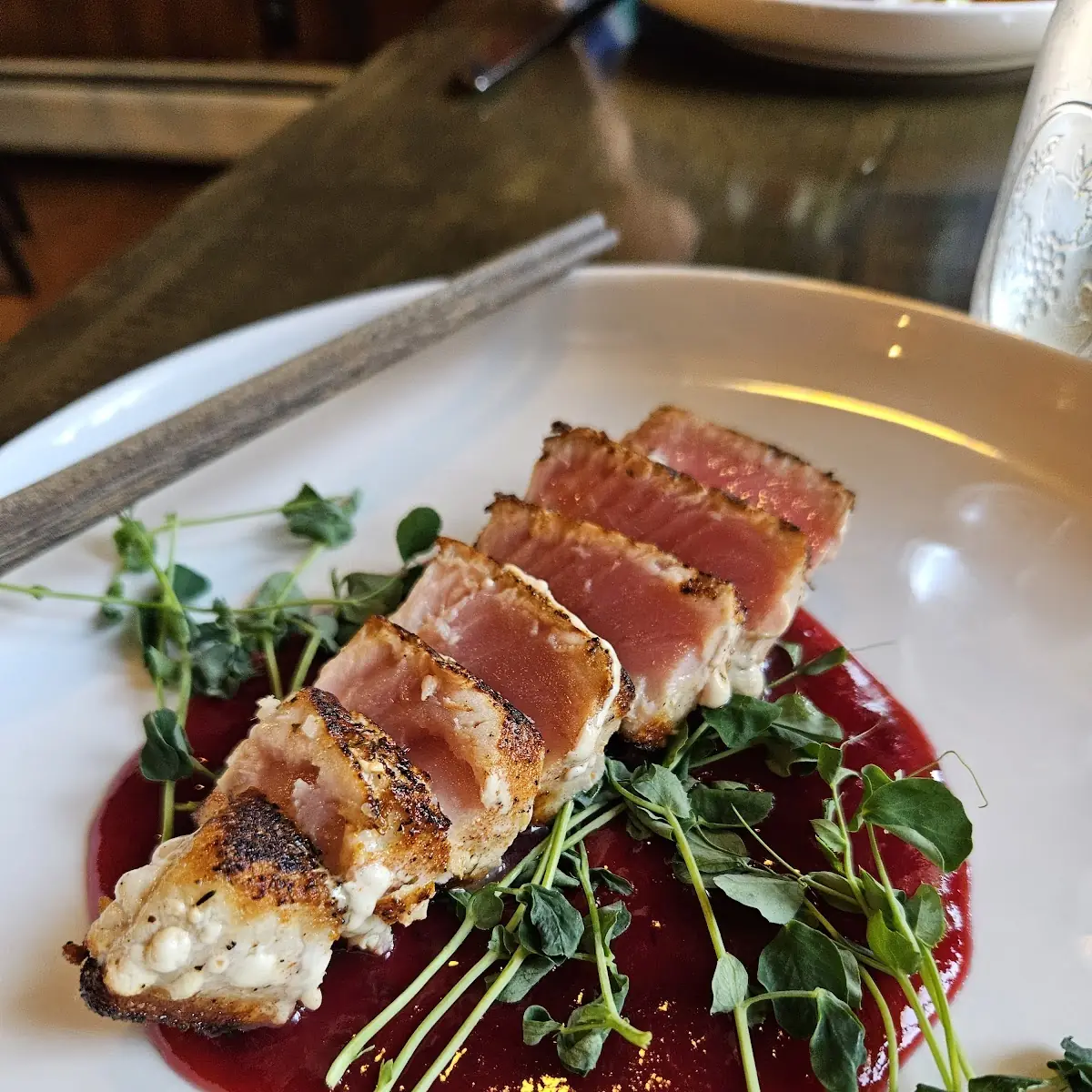 Blackened Ahi Tuna Appetizer