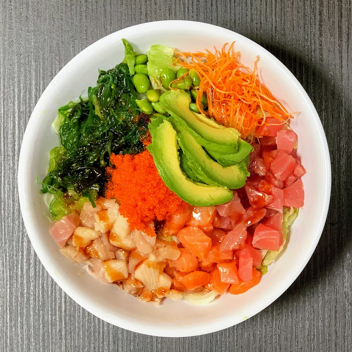Yellowtail Poke Bowl