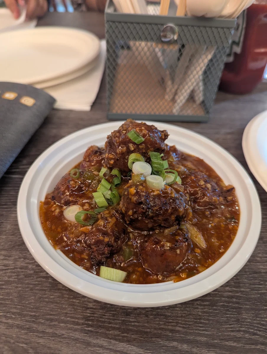 Veg Manchurian Dry Gravy, Choice Indian Restaurant